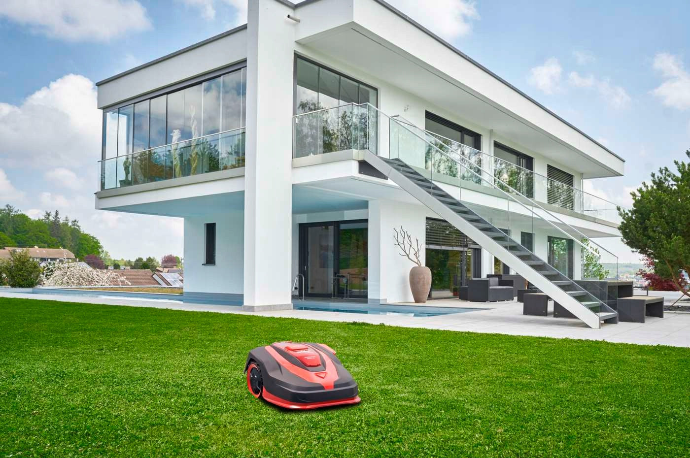ROBOT Lawn Mower AL-KO 2300 m2 23cm Alexa WiFi INDUCTION Motor Manufacturer code 127698