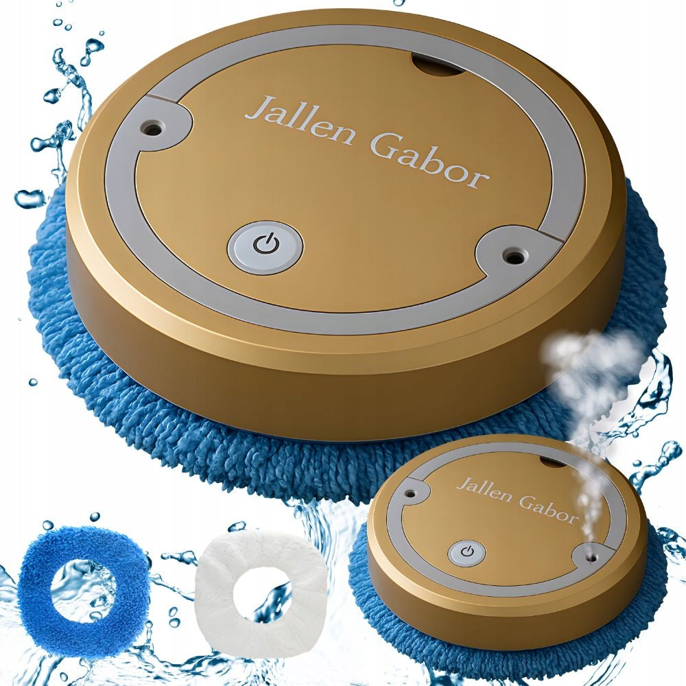 ROBOT MOPPING AUTOMATIC WIRELESS ELECTRIC CLEANING GOLD