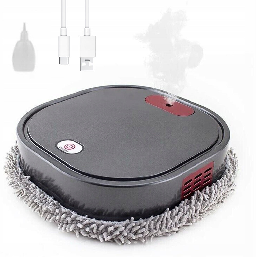 ROBOT MOPPING VACUUM CLEANER AUTOMATIC WITH AIR HUMIDIFICATION FOR THE APARTMENT
