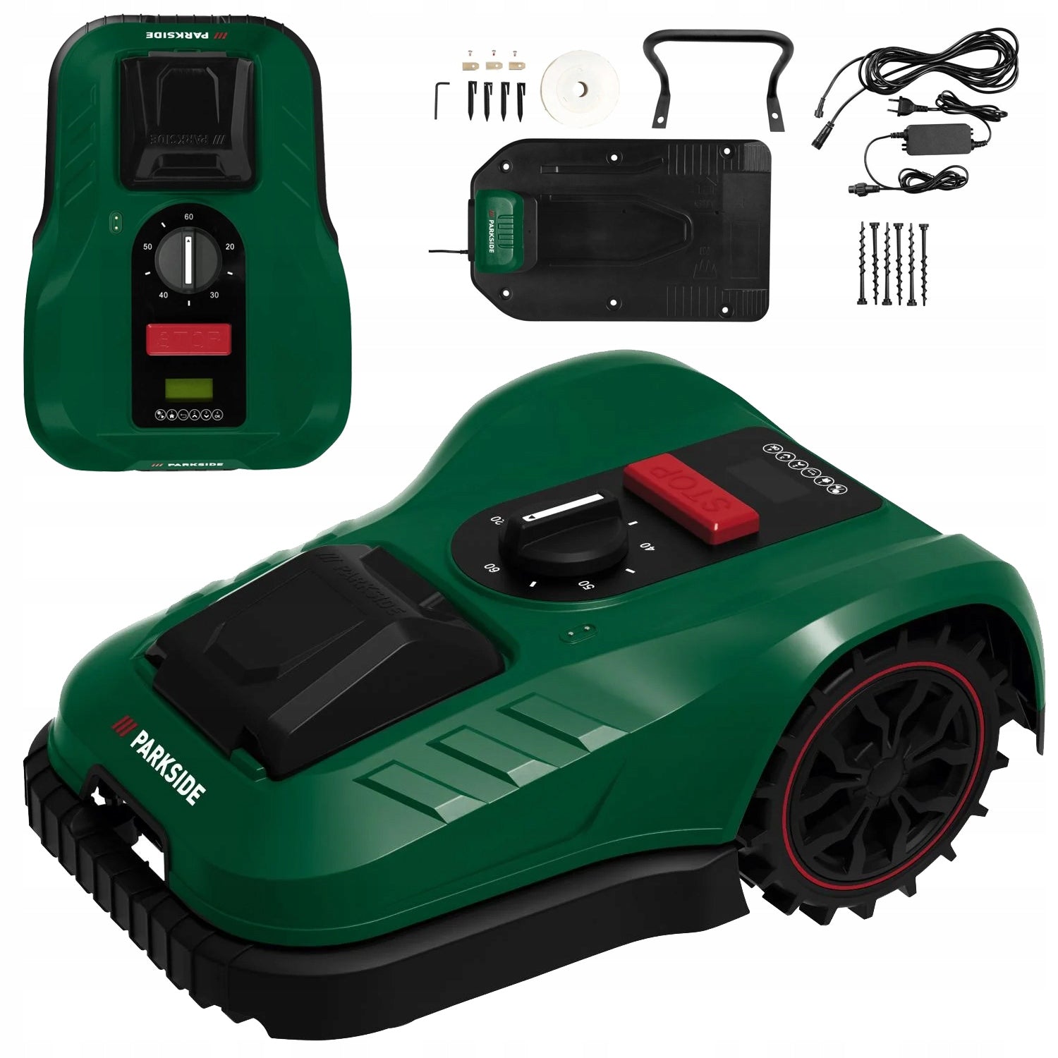 ROBOT MOWER PARKSIDE PAMR 750 A1 MOWER AUTOMATIC APPLICATION 4 AH