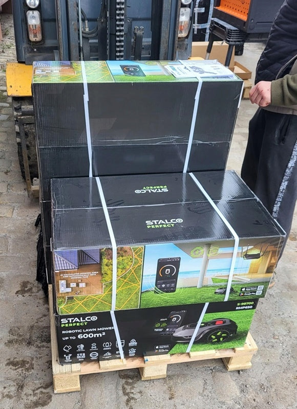 ROBOT MOWER STALCO AUTOMATIC MOWER RMP650 APPLICATION WI-FI Mowing width 18 cm