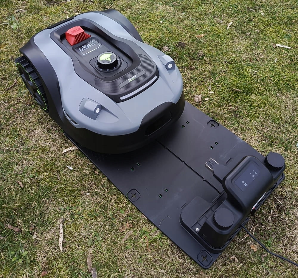 ROBOT MOWING MOWER AUTOMATIC 2000 M2 STALCO APPLICATION + MAPPING Manufacturer code STALCO RMP2000