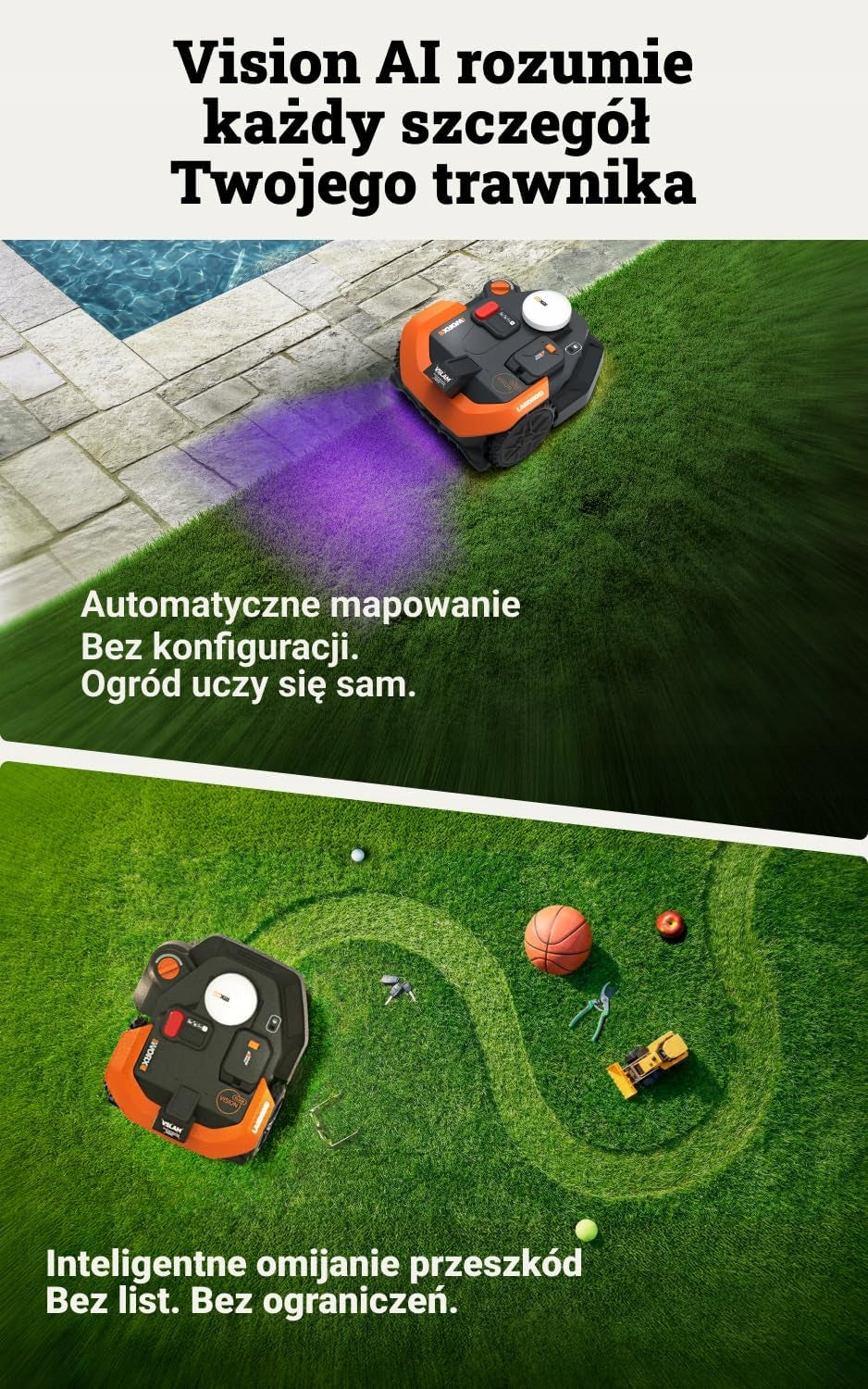 ROBOT MOWING WIRELESS AI 3000M2 AUTOMATIC Manufacturer code 5905931448196
