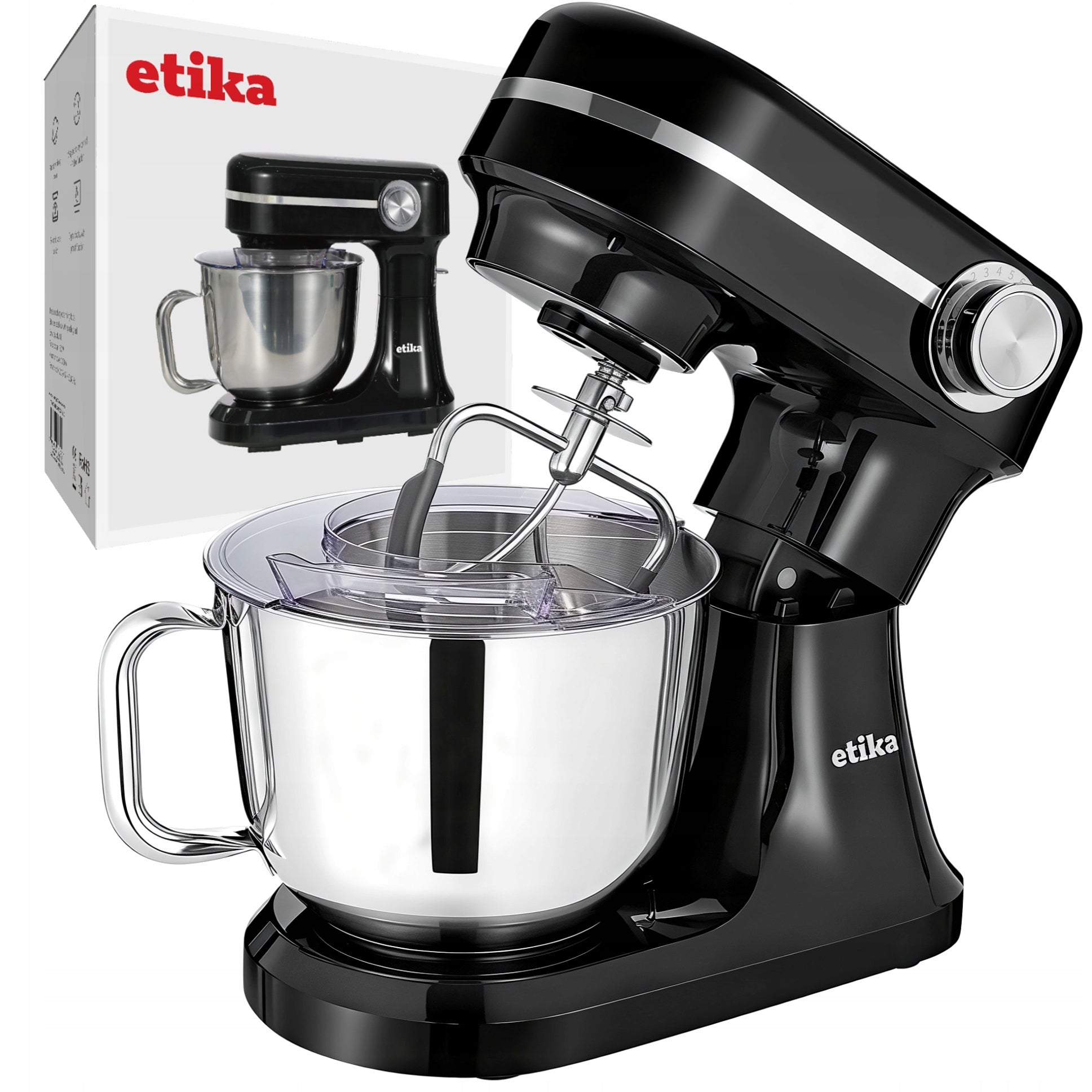 ROBOT PLANETARY KITCHEN MIXER METAL BOWL 3000W PROFESSIONAL STRONG 5L