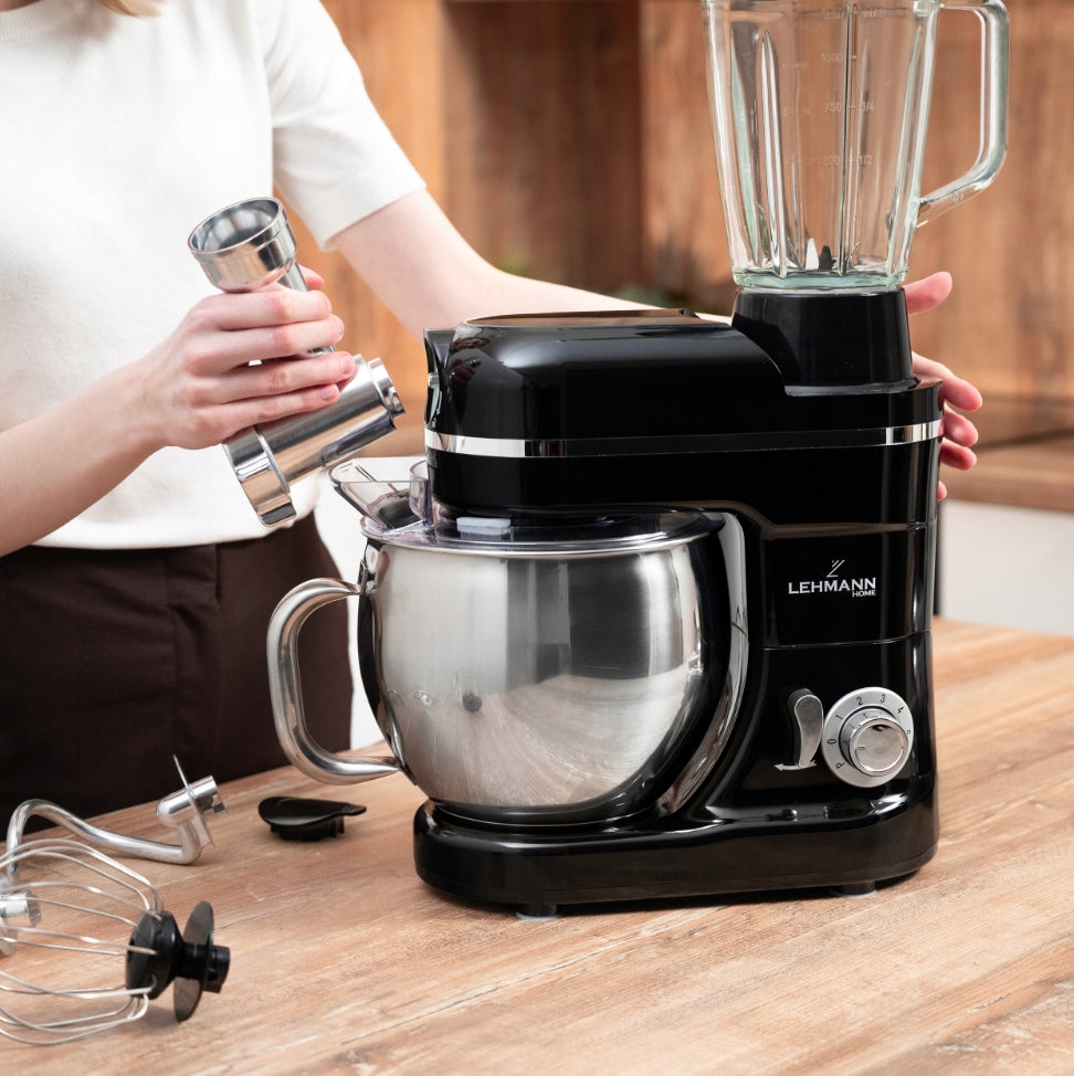 ROBOT PLANETARY KITCHEN MIXER WITH BOWL BLENDER GLASS MEAT GRINDER Manufacturer code ROBOT PLANETARNY KUCHENNY MIKSER Z MISĄ