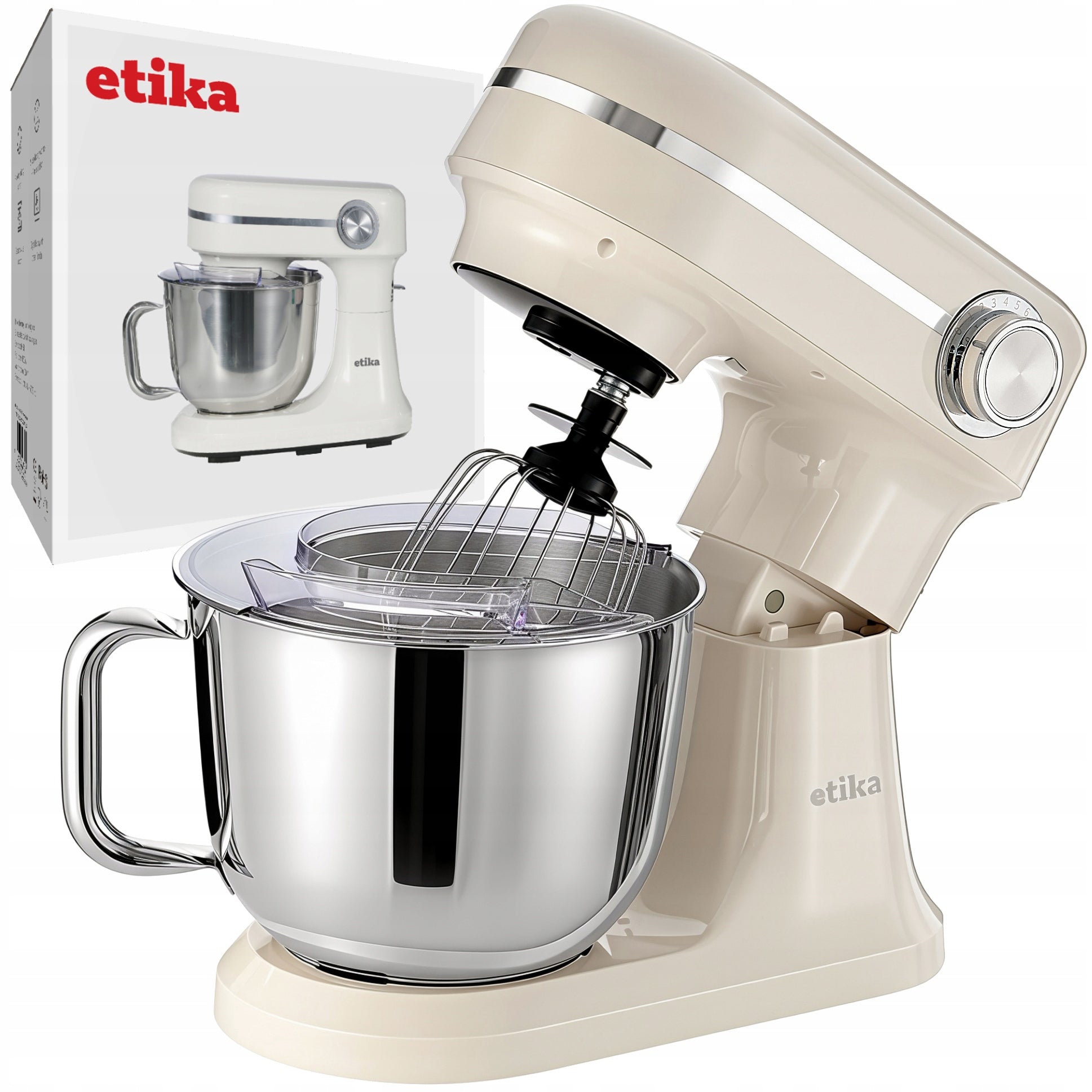 ROBOT PLANETARY KITCHEN MIXER WITH METAL BOWL 3000W PROFESSIONAL STRONG