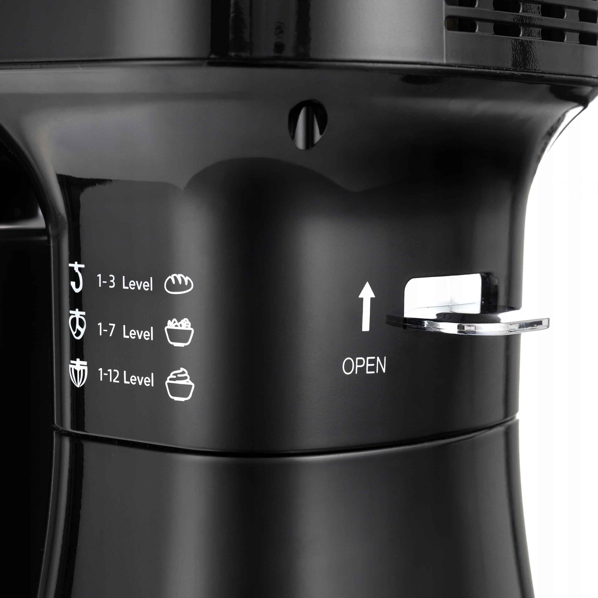 ROBOT PLANETARY KITCHEN MIXER WITH SCALE HEATED BOWL UP TO 45C LED PANEL Dominant color black