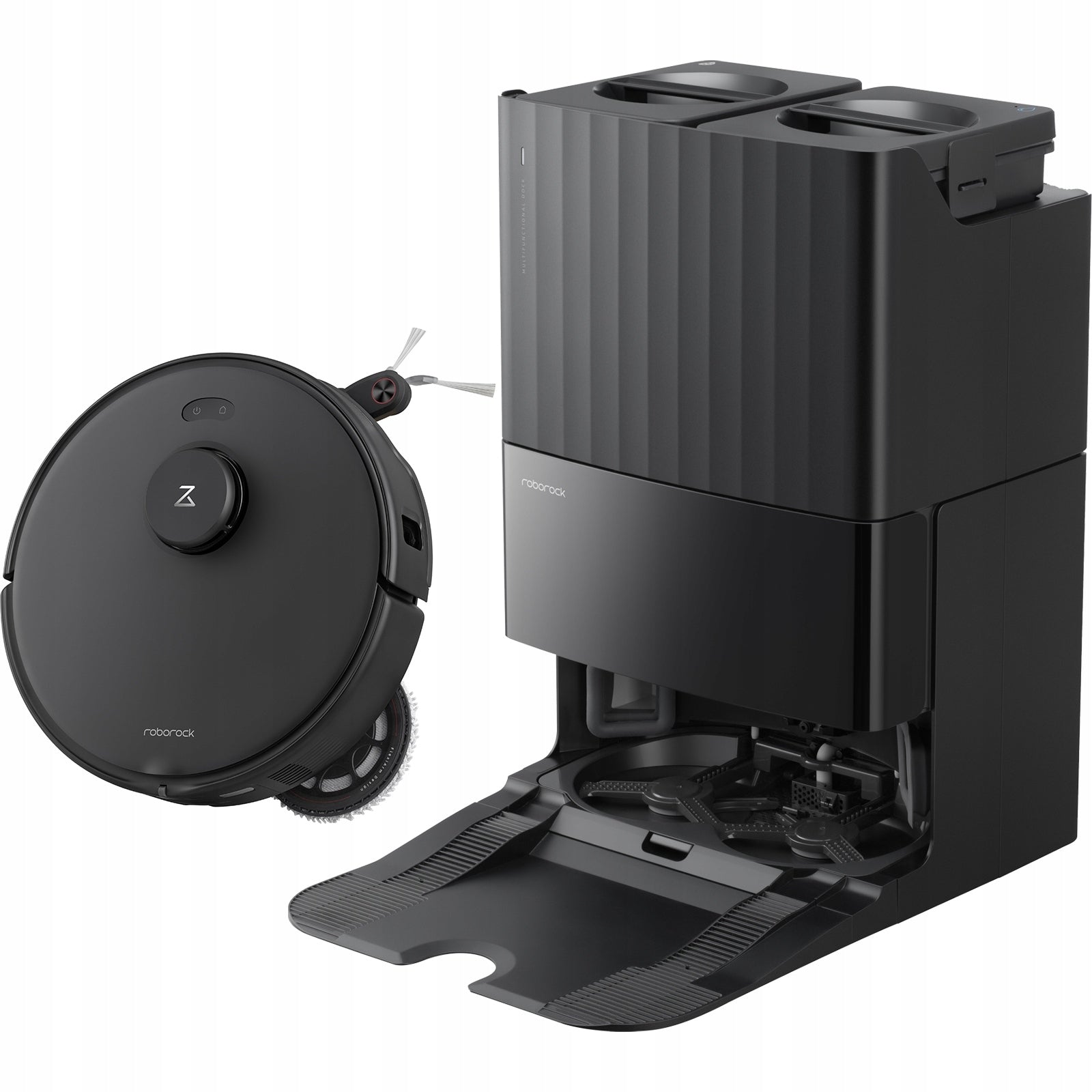 ROBOT SPRZĄTAJĄCY ROBOROCK QREVO EDGE 5V1 FLEXIARM DUODRIVE STACJA CZARNY