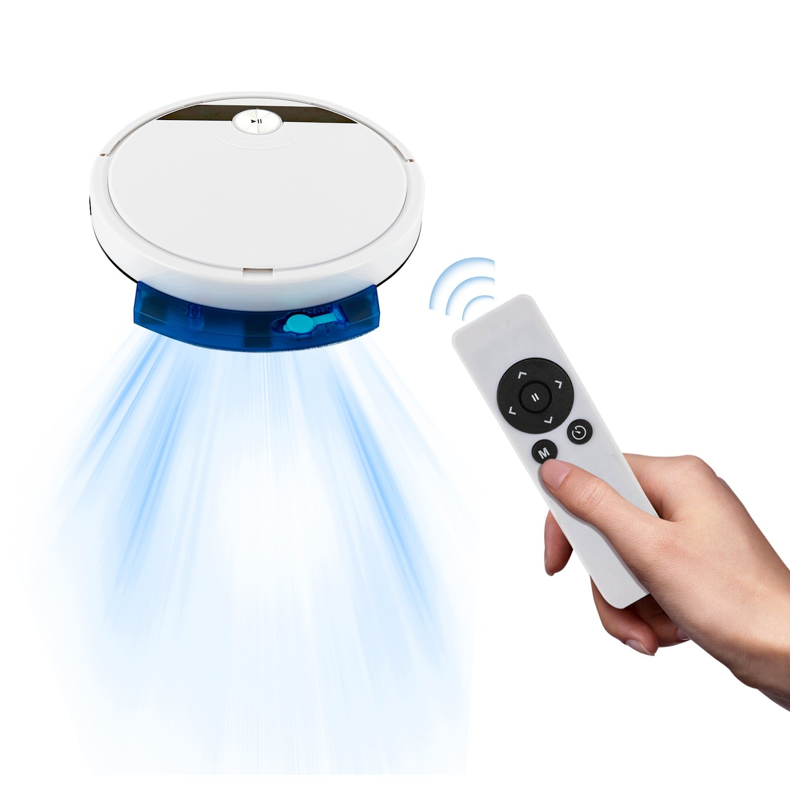 ROBOT VACUUM CLEANER 1800Pa APP VERSION+REMOTE CONTROL+WATER TANK+ANTI FALL