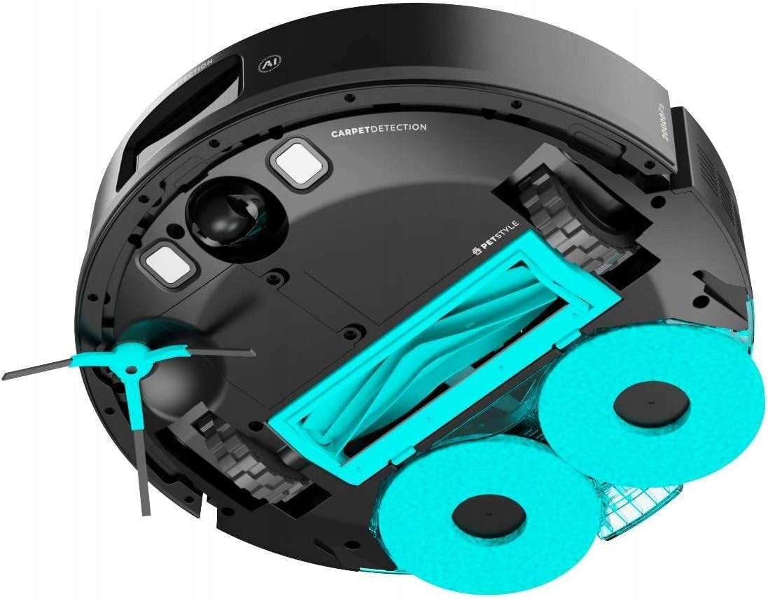 ROBOT VACUUM CLEANER 2IN1 CECOTEC CONGA M100 X-TREME BLACK Manufacturer code A01_EU01_114521