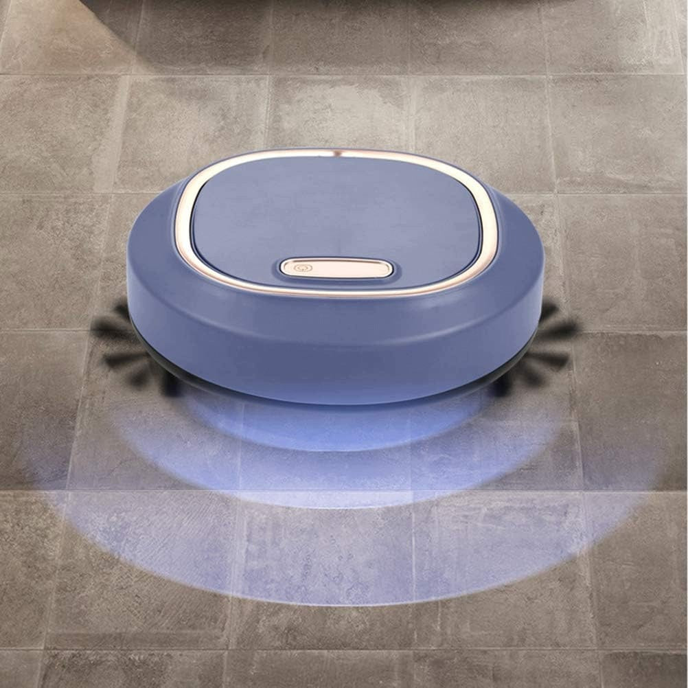 ROBOT VACUUM CLEANER 3IN1 STRONG SUCTION 60MIN INTELLIGENT