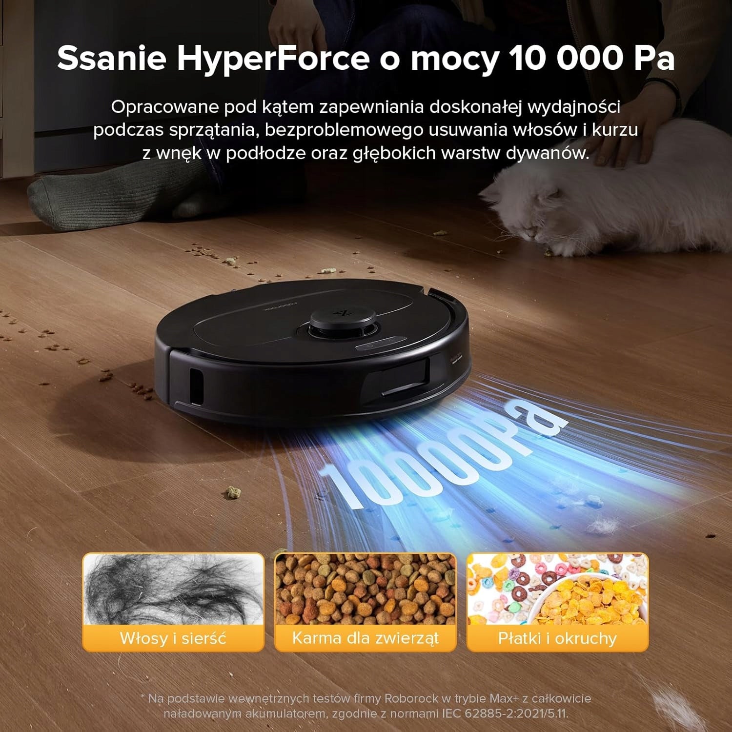 ROBOT VACUUM CLEANER 8000PA HIPERFORCE MOps 200 RPM STATION Brand no brand