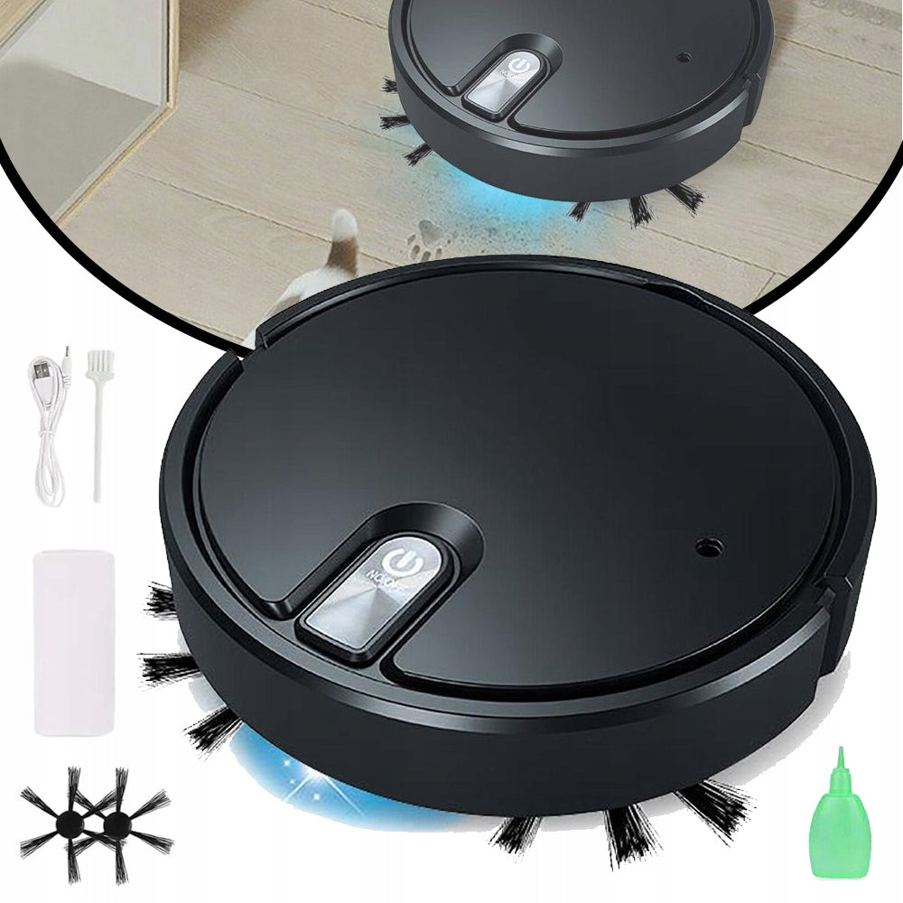 ROBOT VACUUM CLEANER FOR THOROUGH CLEANING OF FLOORS ROBOT VACUUM CLEANER 1500PA