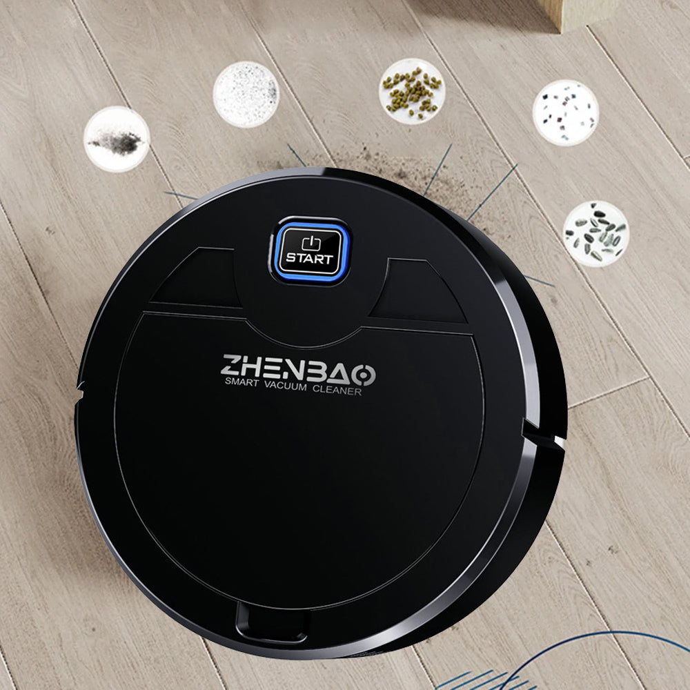 ROBOT VACUUM CLEANER MINI SMART ROBOT VACUUM CLEANER USB CHARGING, BLACK Brand no brand