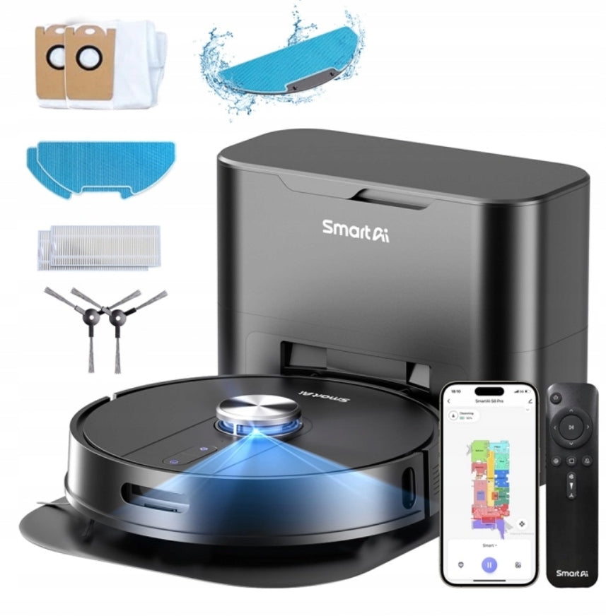 ROBOT VACUUM CLEANER SMART CLEANING ROBOT WITH SMART BASE STATION