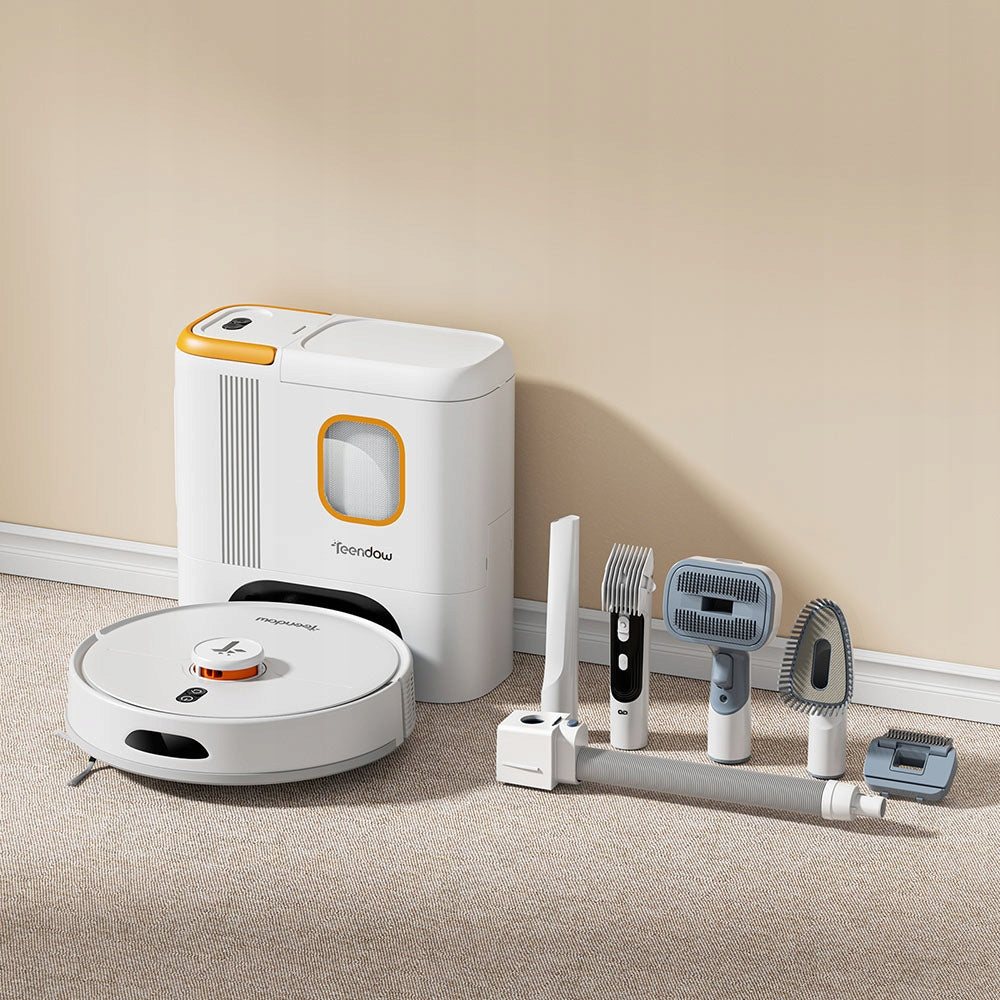 ROBOT VACUUM CLEANER TEENDOW D20S MAX+ 6000PA FOR HOMES WITH PETS Brand no brand