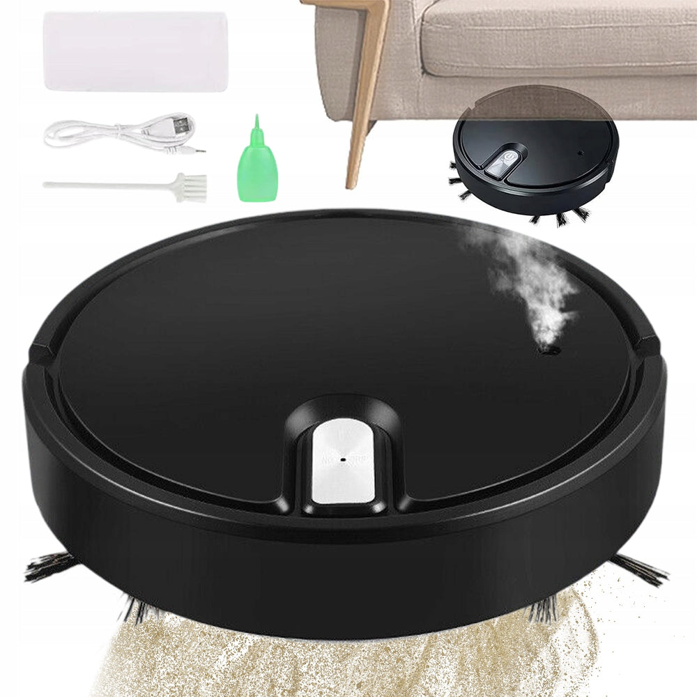 ROBOT VACUUM CLEANER WITH MOPPING FUNCTION - SUCTION POWER 1800PA - QUIET 55DB