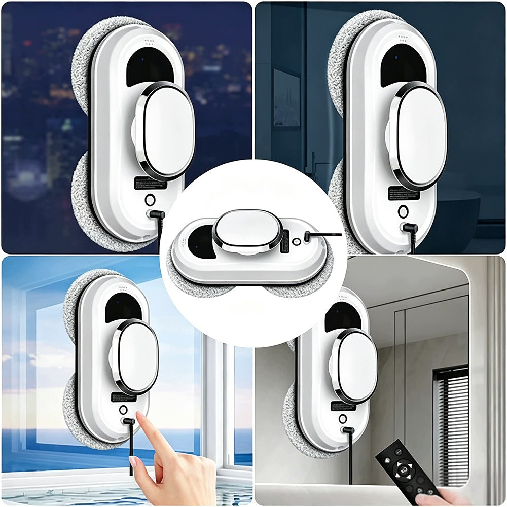 ROBOT WINDOW CLEANER MIRROR WASHER AUTOMATIC + 10 MOPS SET Brand no brand