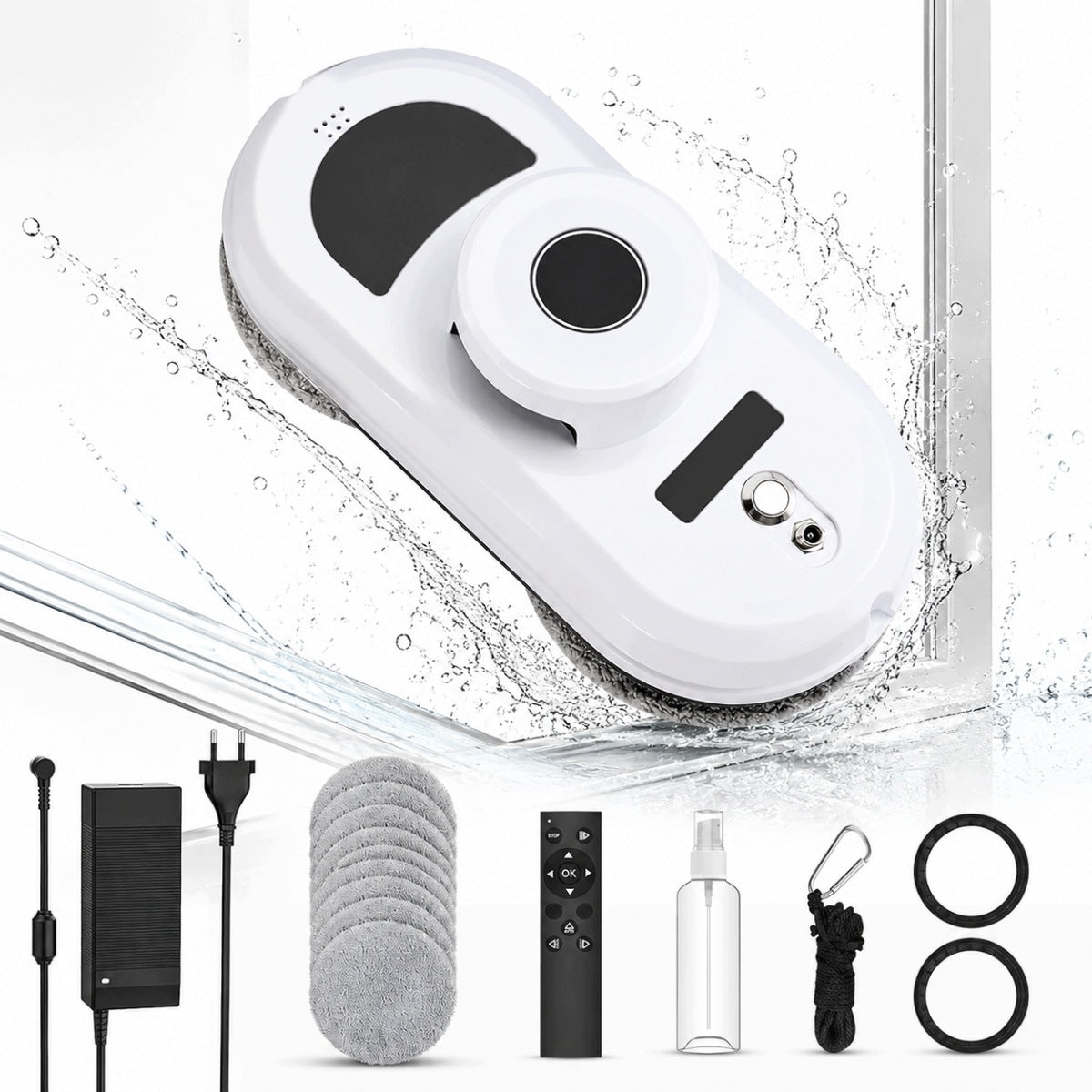 ROBOT WINDOW CLEANER MIRROR WASHER AUTOMATIC SMART KIT