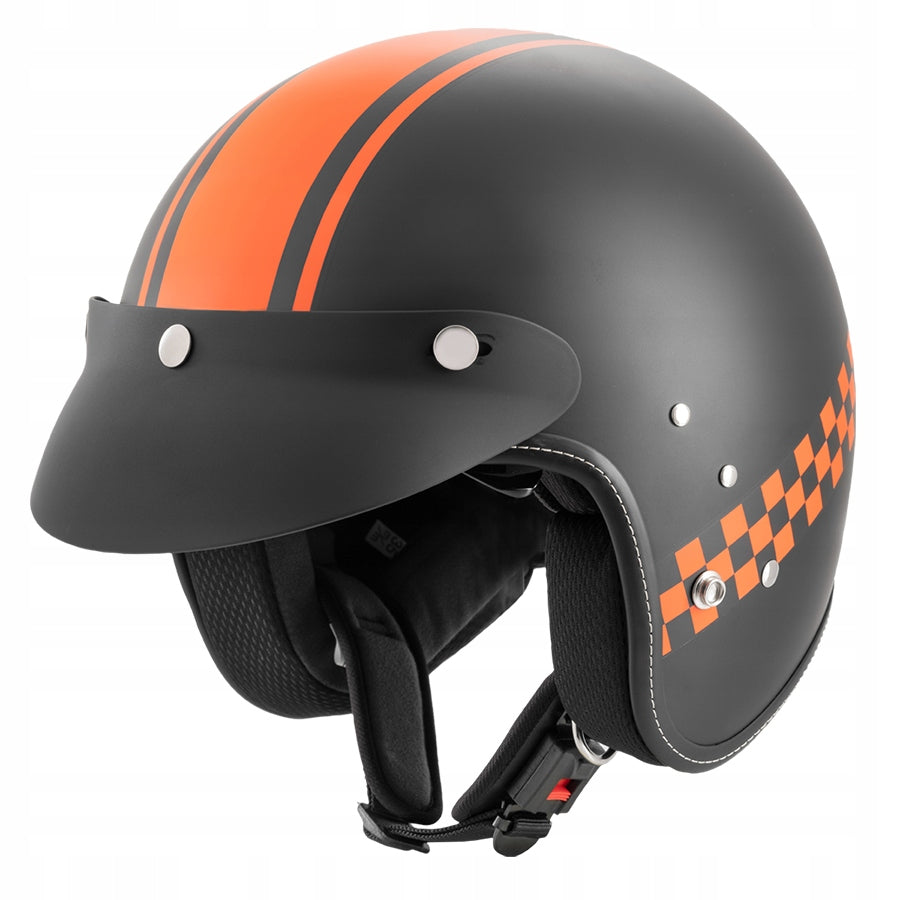 ROCC CLASSIC PRO TT CLASSIC OPEN CHOPPER CRUISER MOTORCYCLE HELMET - S