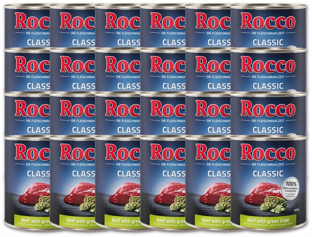 ROCCO Classic Beef Rumens Green 12 x 800g