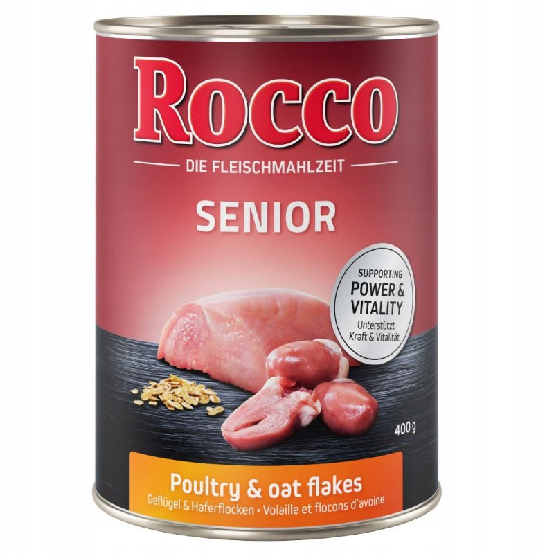 ROCCO SENIOR can MIX OF FLAVORS 12 x 400g
