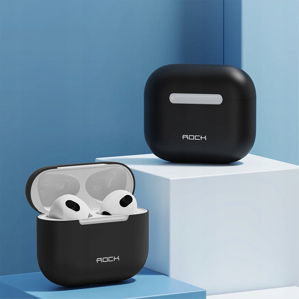 ROCK CASE COVER RUBBER FOR HEADPHONES APPLE AIRPODS 3 Model Apple Airpods 3