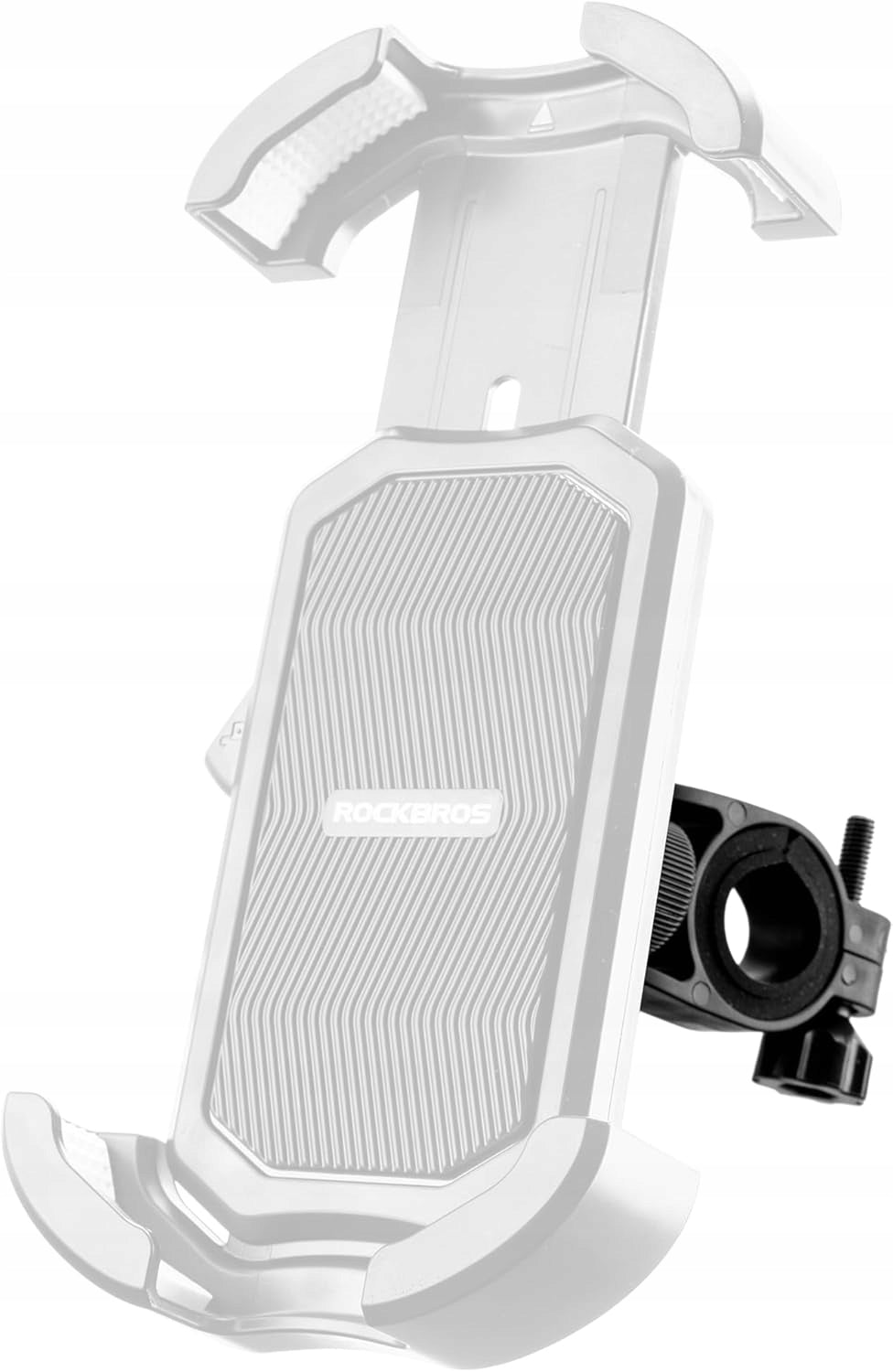 ROCKBROS Bicycle Phone Holder 4,7-6,8" for Steering Wheel 18-28mm White