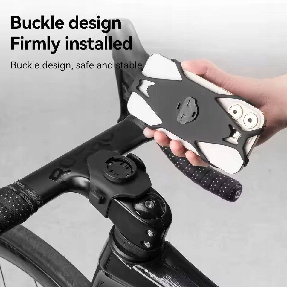 ROCKBROS SILICONE PHONE BIKE HOLDER FOR BIKE BRIDGE 4-7 inches Brand Rockbros
