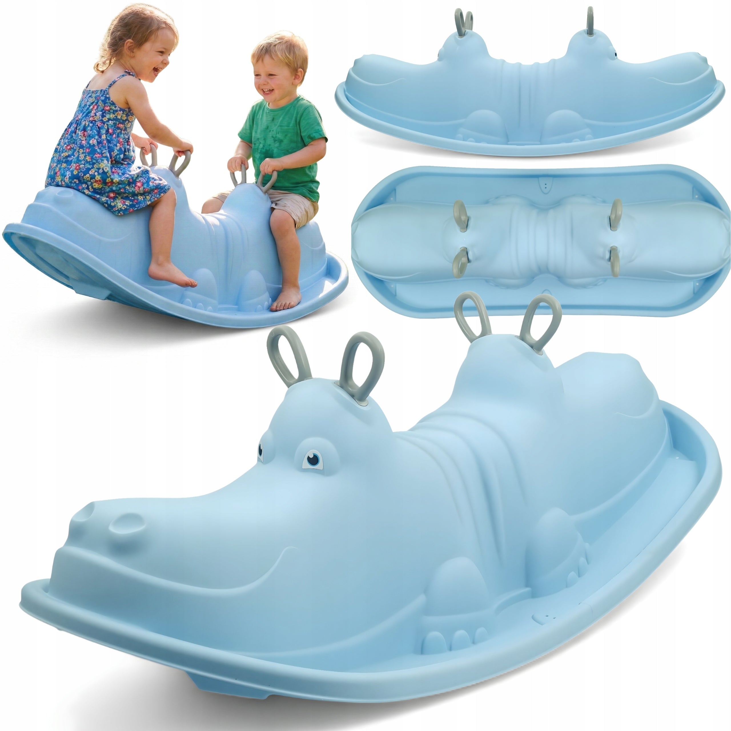 ROCKER CRADLE GARDEN SWING FOR CHILDREN ROCKING HORSE 2-3 PEOPLE