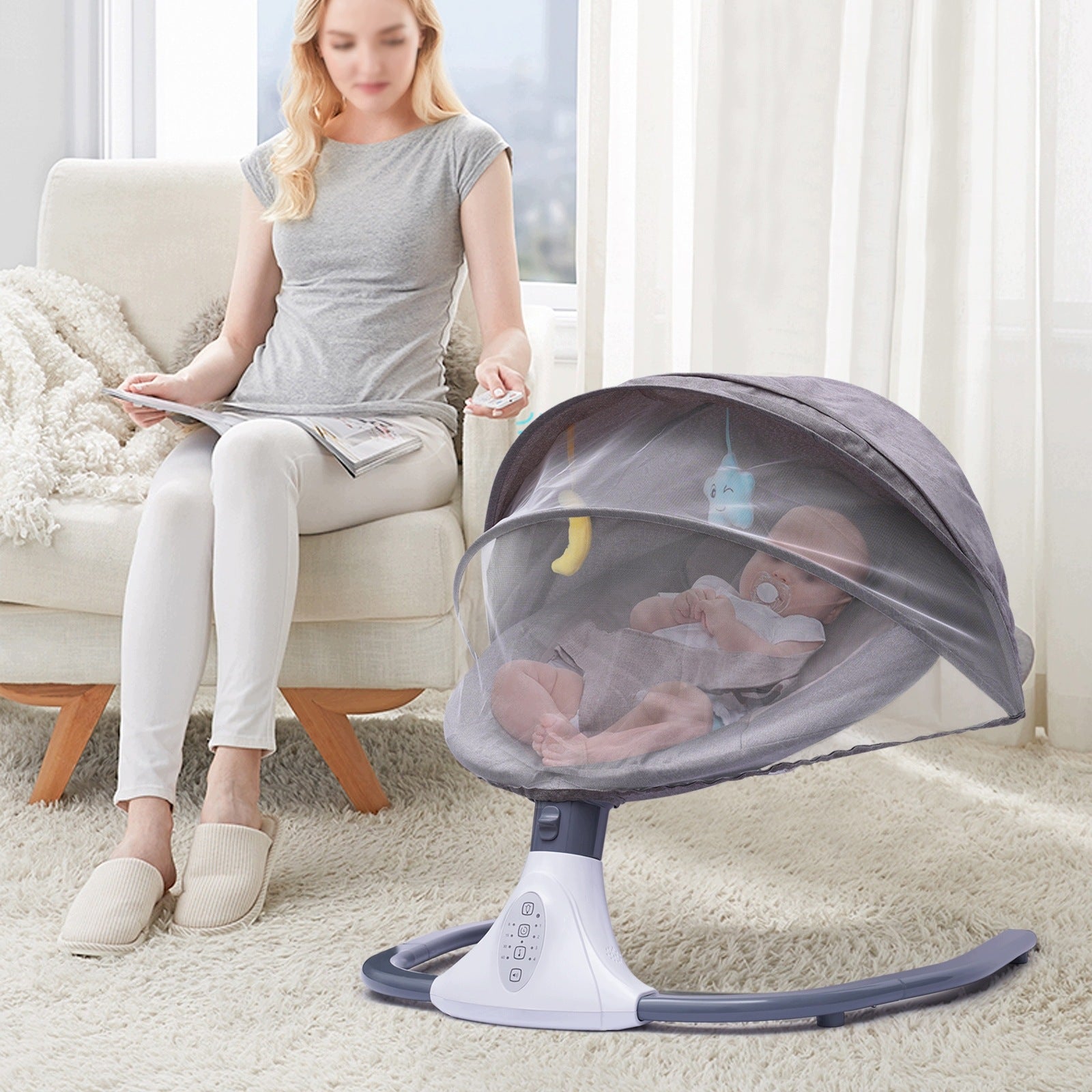 ROCKER ELECTRIC LOUNGER 2IN1 BLUETOOTH Manufacturer code 4027148818
