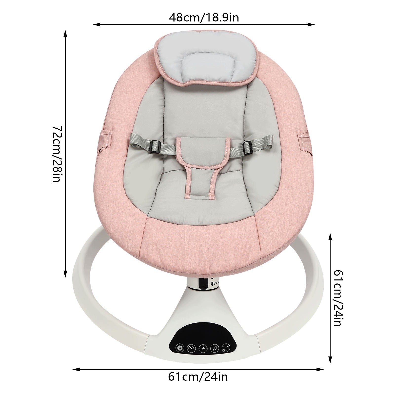 ROCKER ELECTRIC LOUNGER 2IN1 BLUETOOTH USB Packaging status original