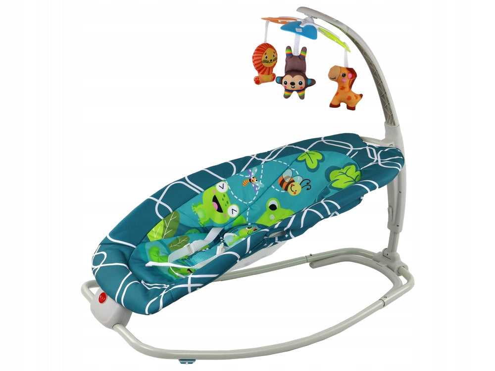 ROCKER LOUNGER 2IN1 CHILDREN'S ROCKER FOTLIK BLUE ZABKA *16242* Manufacturer code 16242