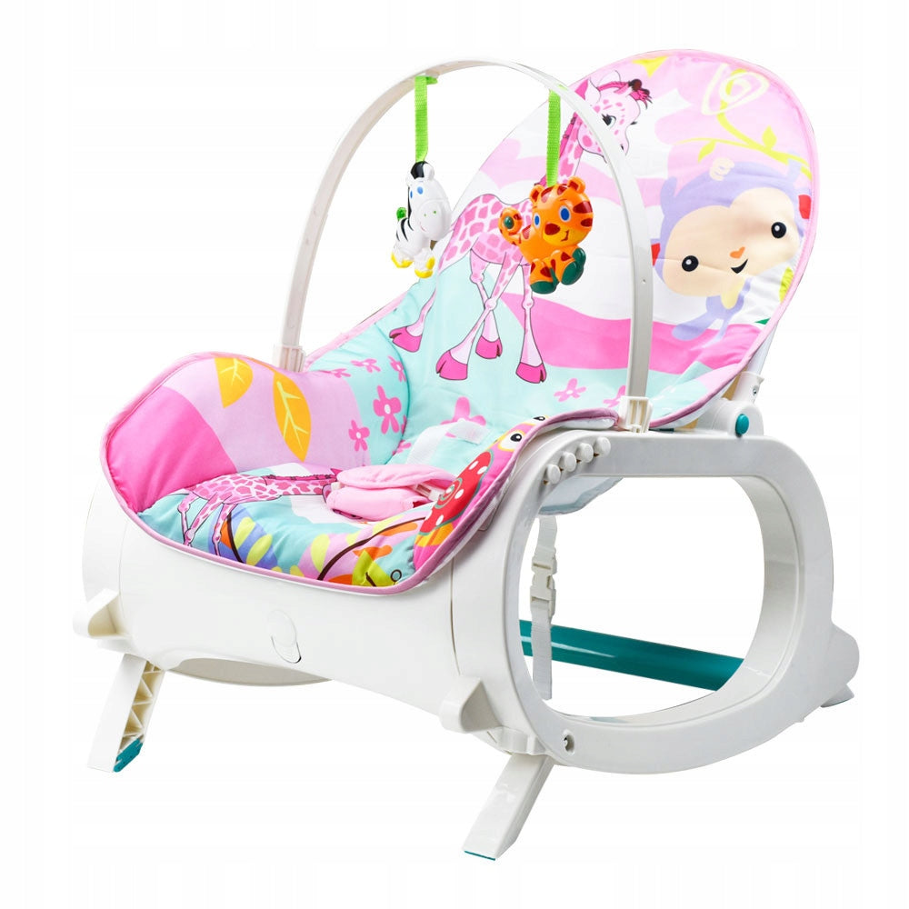 ROCKER LOUNGER 3in1 adjustable with sound pink Brand no brand