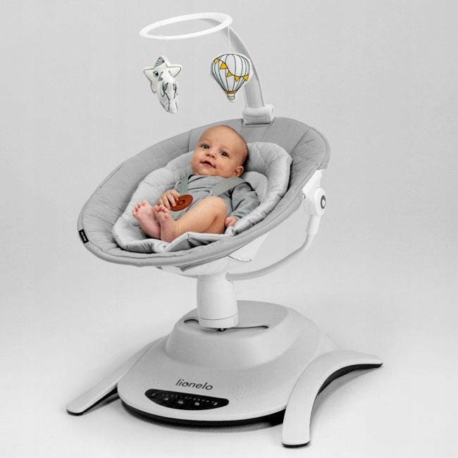 ROCKER LOUNGER LIONELO BELLA SET 2IN1 GONDOLA BABY COT Manufacturer code LO-BELLA SET GREY CONCRETE