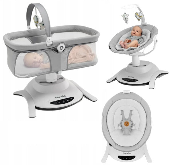 ROCKER LOUNGER LIONELO BELLA SET 2IN1 GONDOLA BABY COT
