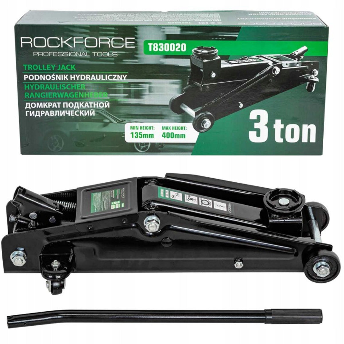 ROCKFORCE FROG LEVER 3T (135-400mm)