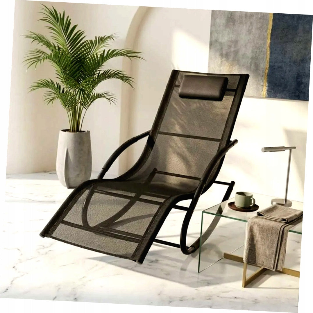 ROCKING CHAIR GARDEN BALCONY TERRACE POOL Beach SUMMER Packaging status original