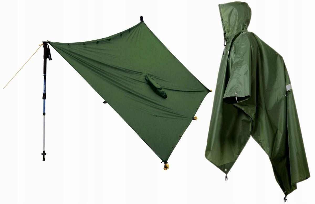 ROCKLAND PONCHO RAIN CAPE TARP