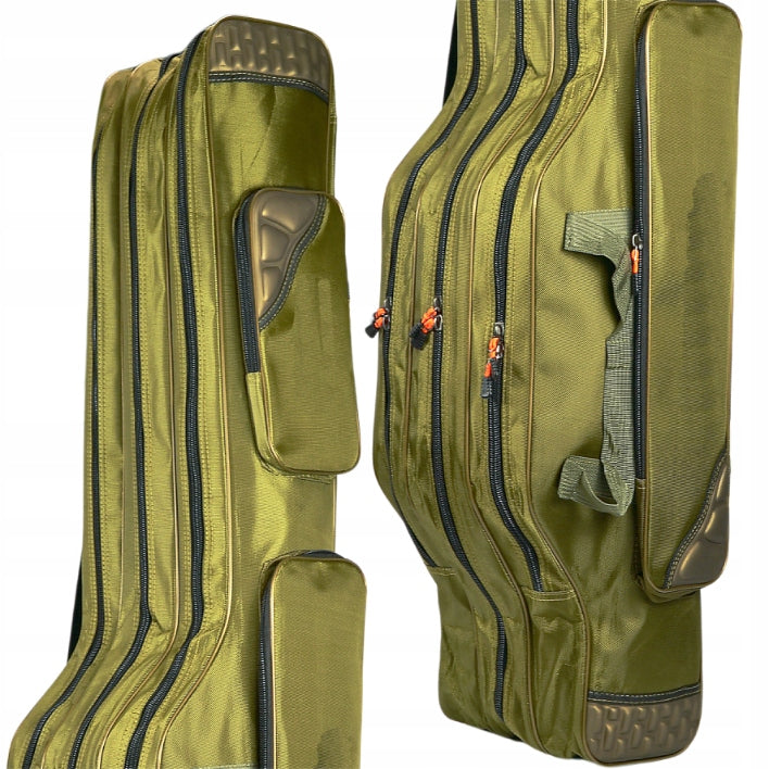 ROD COVER 150CM THICK HOKKAIDO 3 PREMIUM PADDED CHAMBERS Kind fishing rod cover