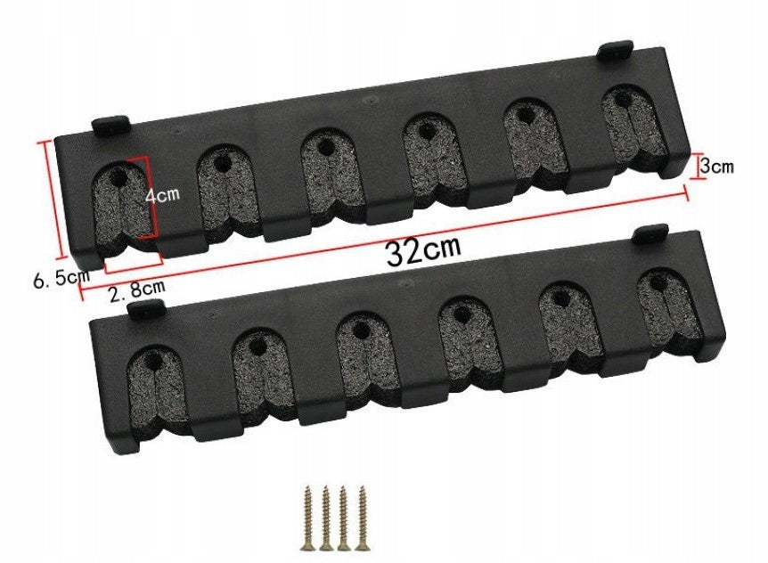 ROD HOLDER HANGER RACK FOR 6 FISHING RODS WALL MOUNTED FISHING STATION Manufacturer code STANOWISKO WĘDKARSKI WIESZAK ORGANIZER
