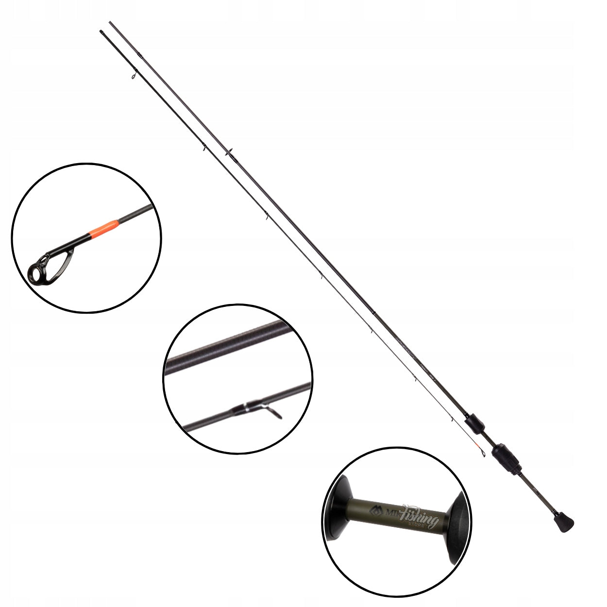 ROD MIKADO - M-CRAFT TROUT 198 C.W. 0.8-3.5G (2 SEC.) - op.1pc. Manufacturer code WAA966-198