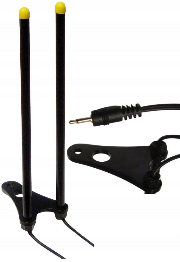 ROD STABILIZER WITH CONNECTION TO THE BEACON - YELLOW LEDS CARPEX
