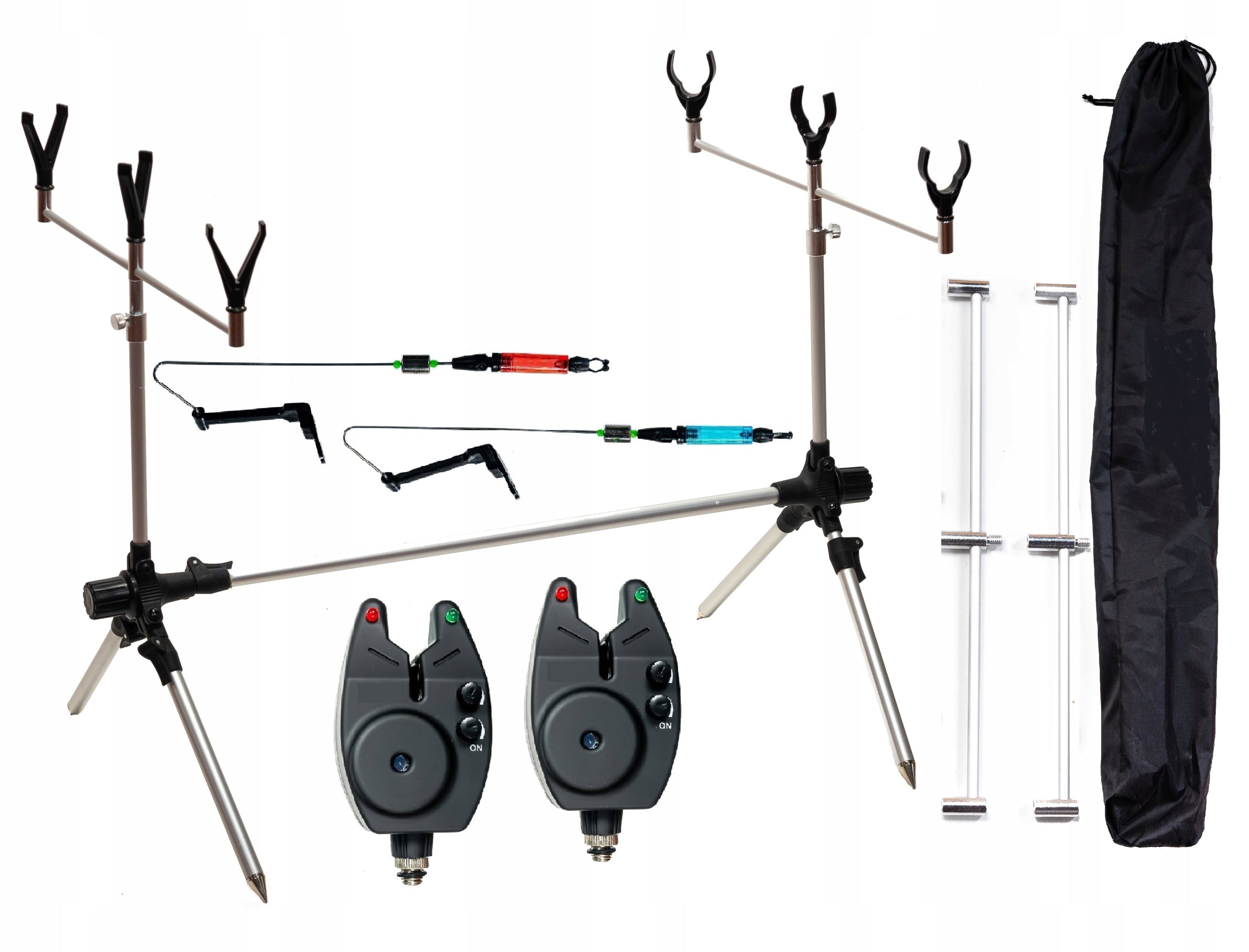 ROD UNDER CARP SET 2x BEACON 2x SWINGER Manufacturer code Trafione_zakupy01