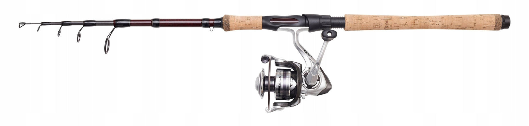 ROD WITH REEL DAM IMPRESSA TELE 210/5-20g Brand Dam