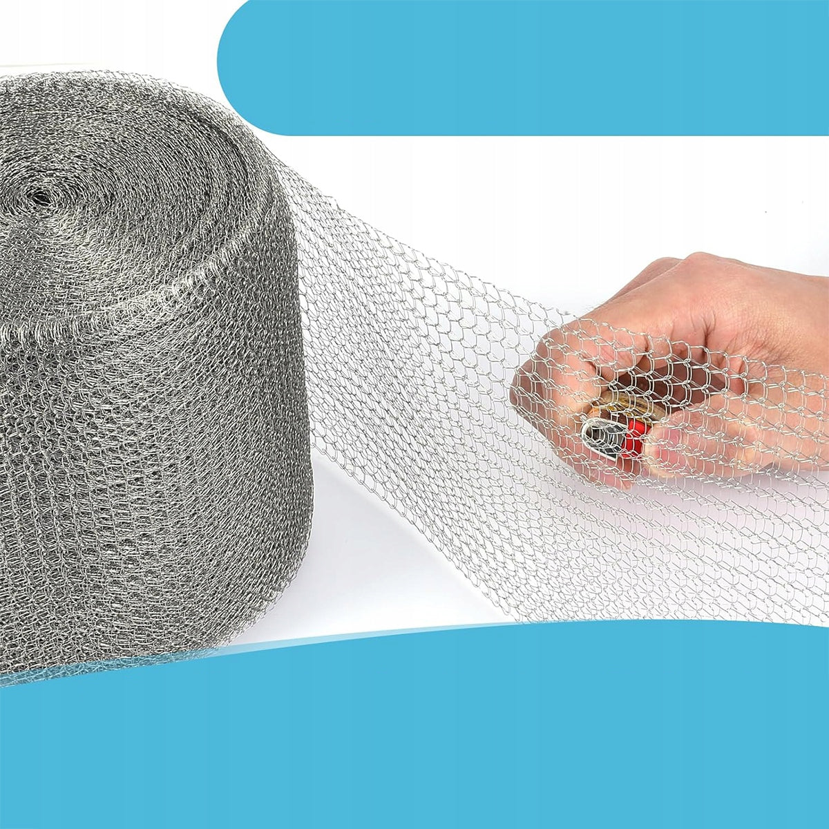 RODENT NETTING, STAINLESS STEEL METAL NETTING, FOR GARDEN EAN (GTIN) 8581704927135