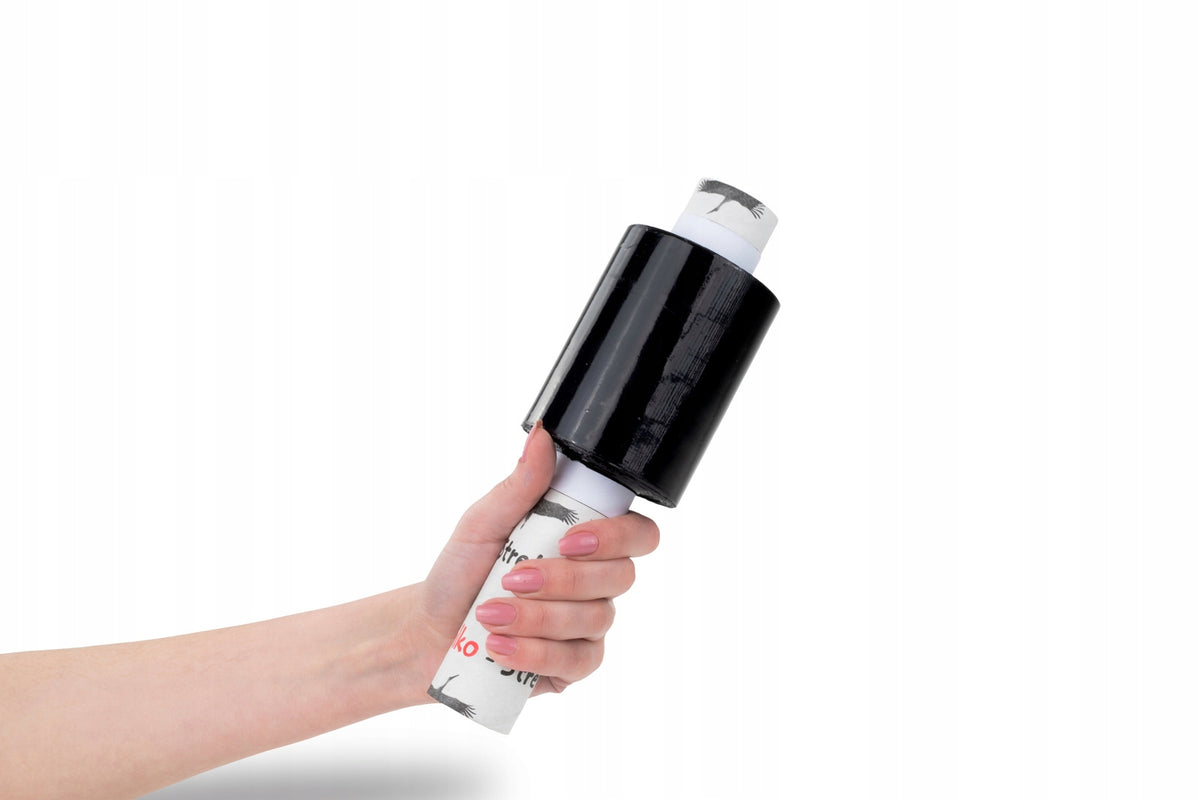ROLKO STRETCH FOIL 100mm WITH MINI RAP HANDLE 150M