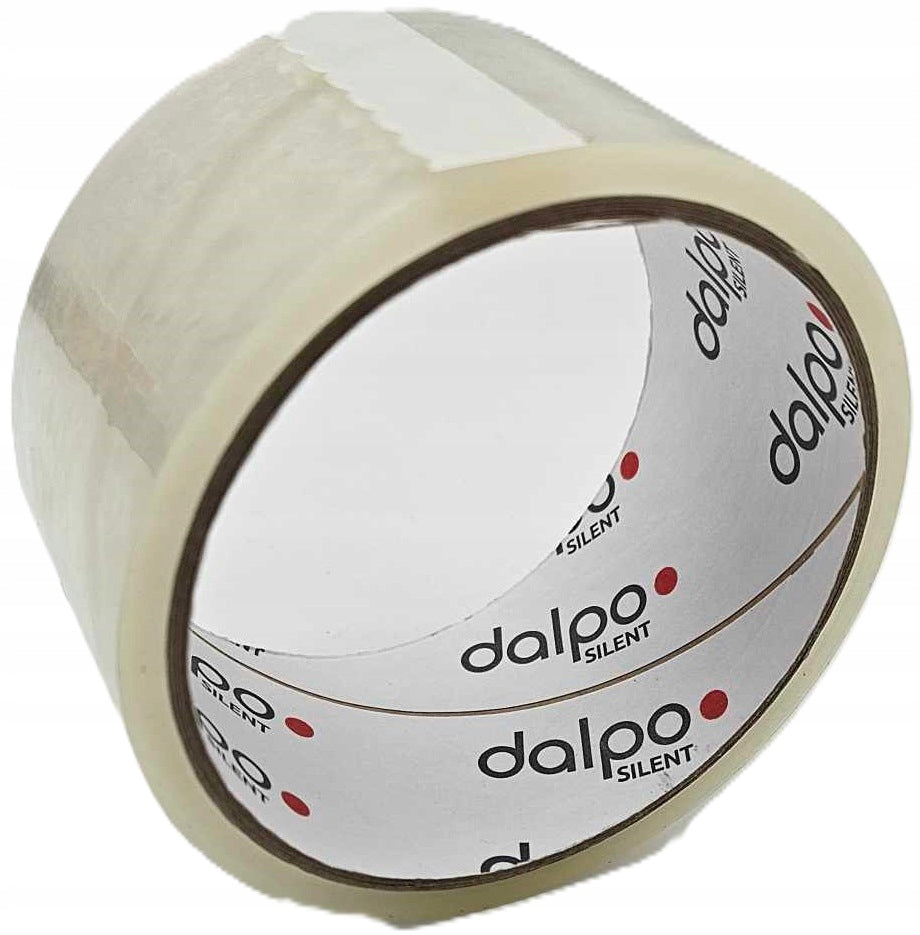 ROLL PACKING TAPE ADHESIVE TRANSPARENT 48MM/25M QUIET SILENT COLORLESS UNI