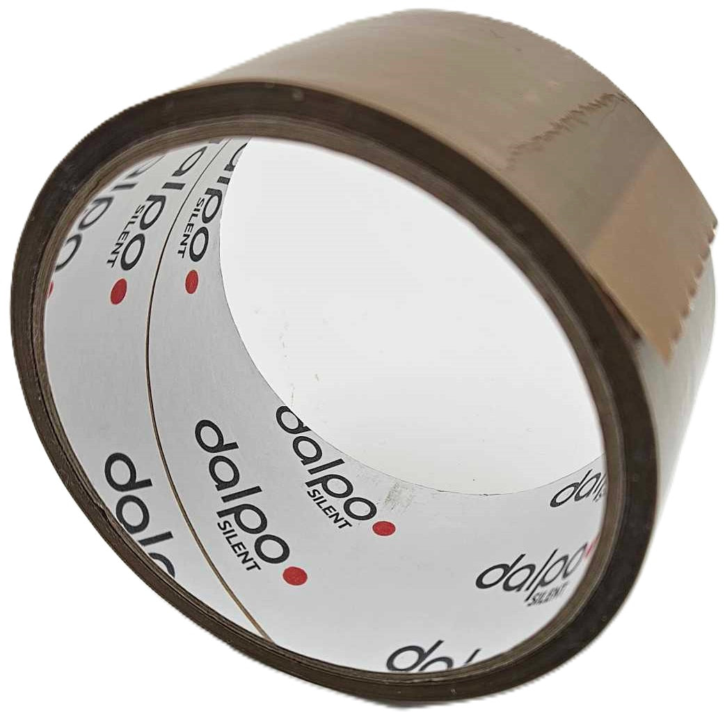 ROLL PACKING TAPE BROWN 48MM/25M SILENT FOR WRAPPING BROWN