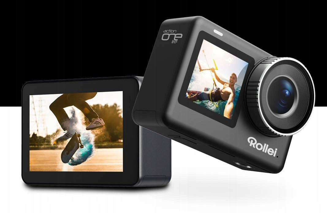 ROLLEI Action One Lite 4K Video Camera 20MP Images Stabilization Model X4